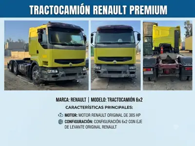 Tractocamión Renault Premium 6x2 usado - miniatura 1