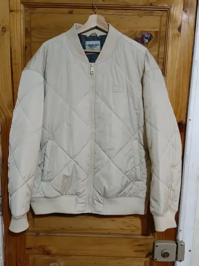 Chaqueta acolchada beige Bearcliff para hombre - miniatura 1