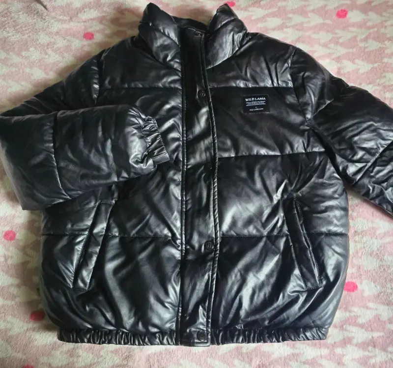 Chaqueta acolchada negra Wild Lama s - 1
