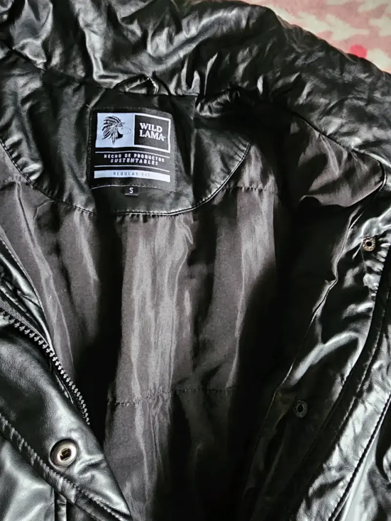 Chaqueta acolchada negra Wild Lama s - 3