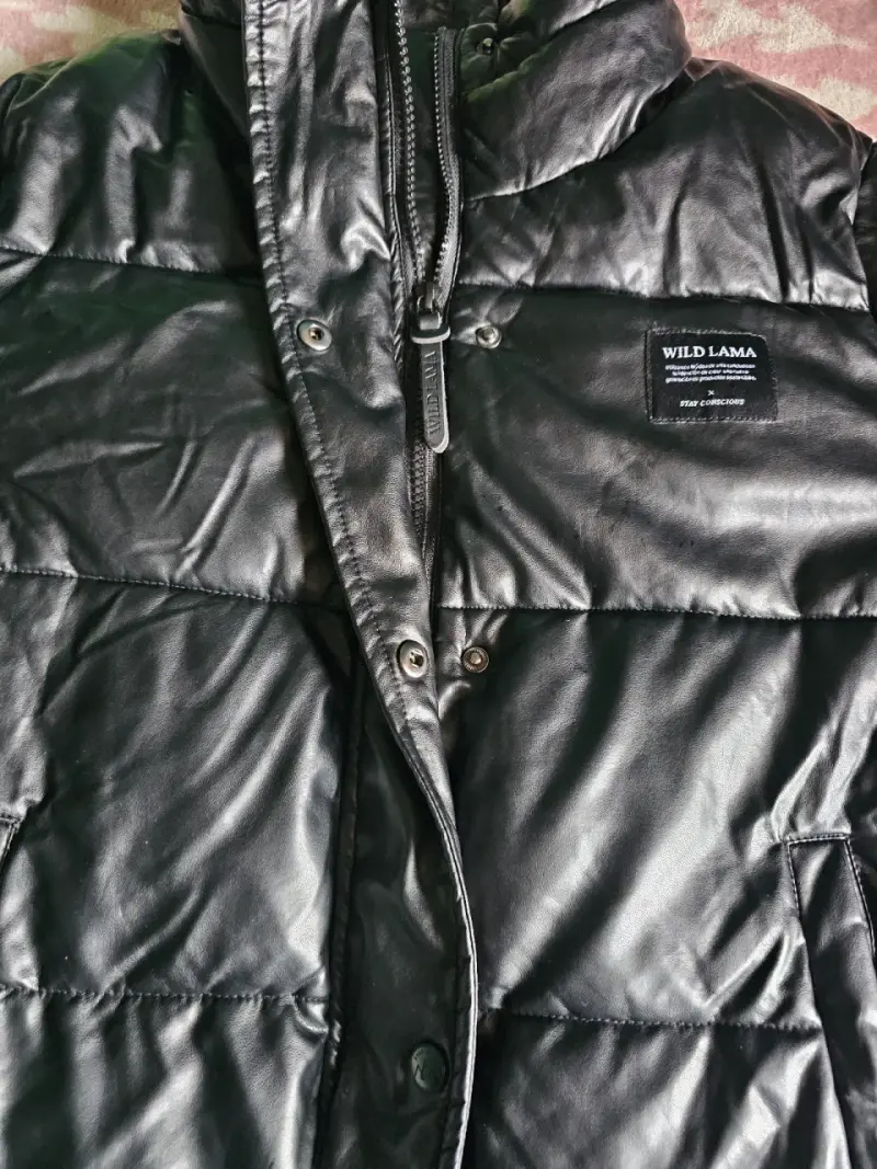 Chaqueta acolchada negra Wild Lama s - 4