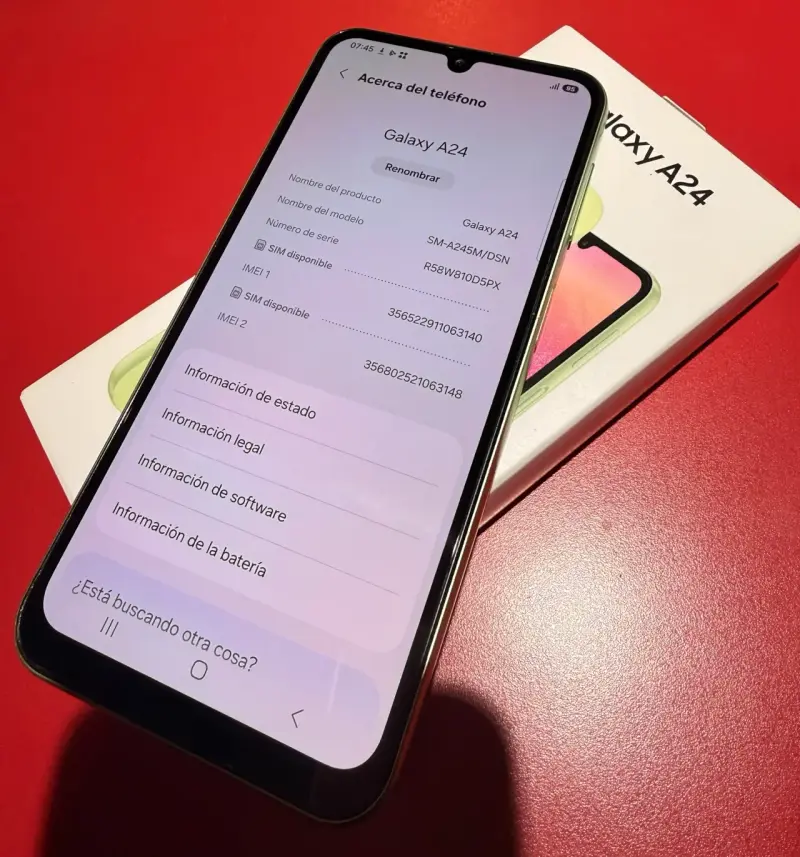 Samsung Galaxy A24 nuevo color verde - 3