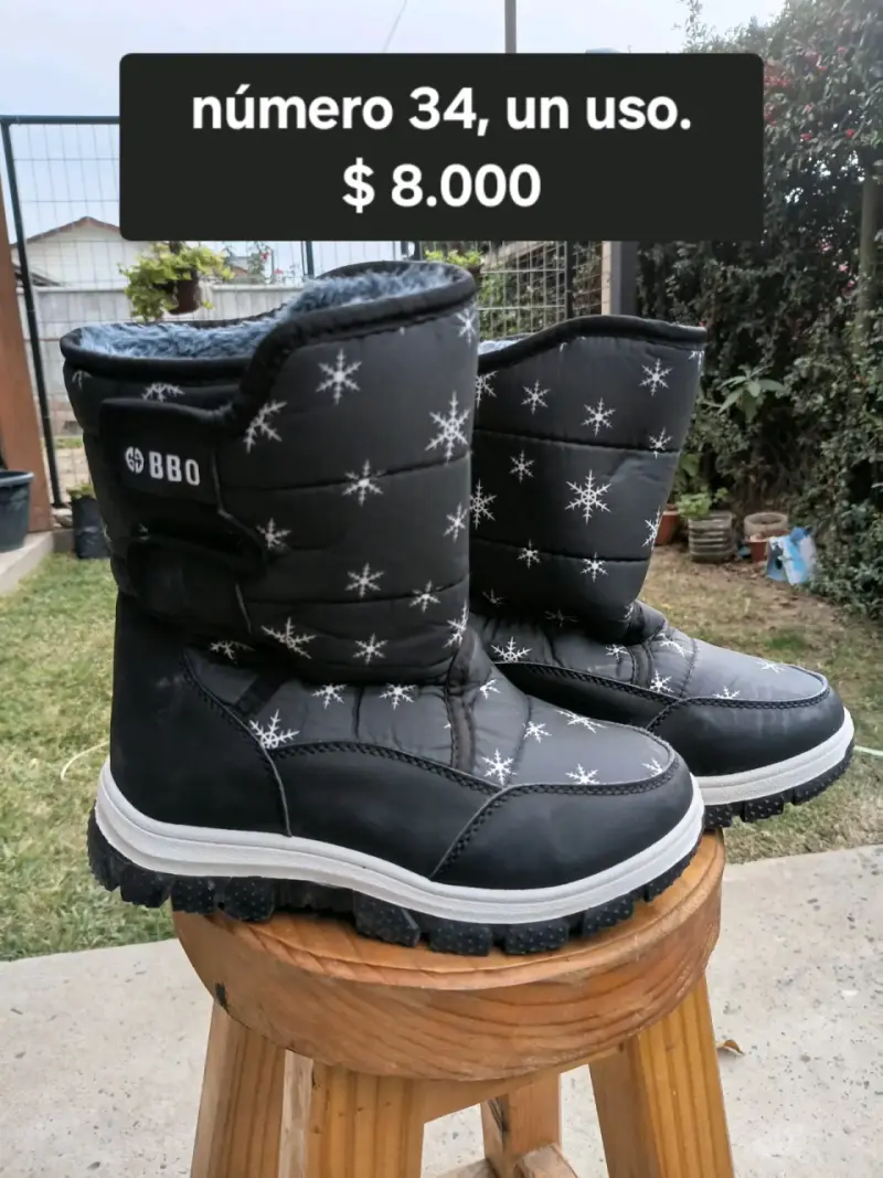 Botas de nieve para niños BBO talla 34