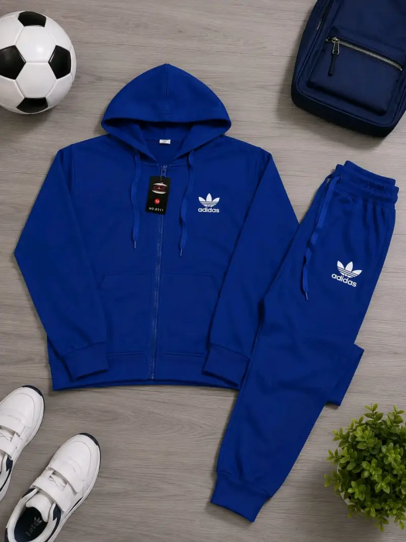 Conjunto deportivo gris con capucha Puma - 2