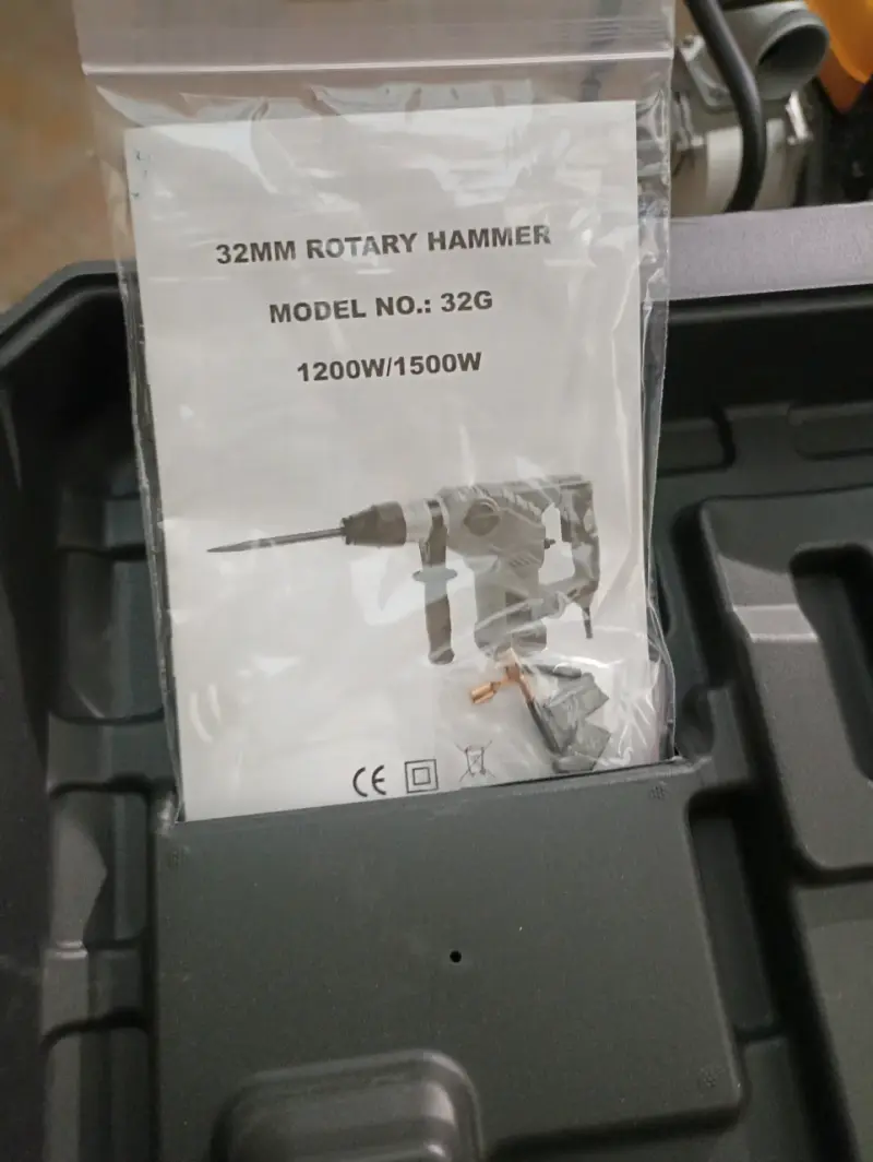 Martillo Rotativo Cater Industrial con Accesorios - 6