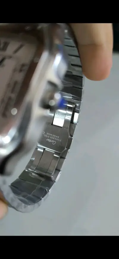 Reloj Cartier Santos automático - miniatura 3