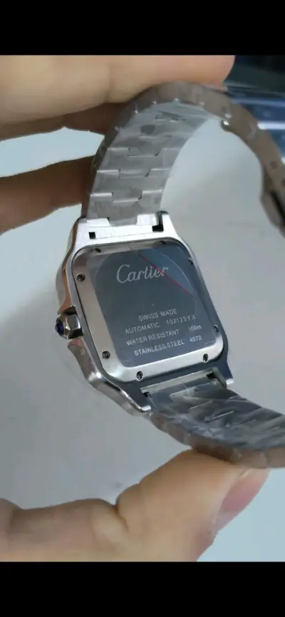 Reloj Cartier Santos automático - miniatura 4