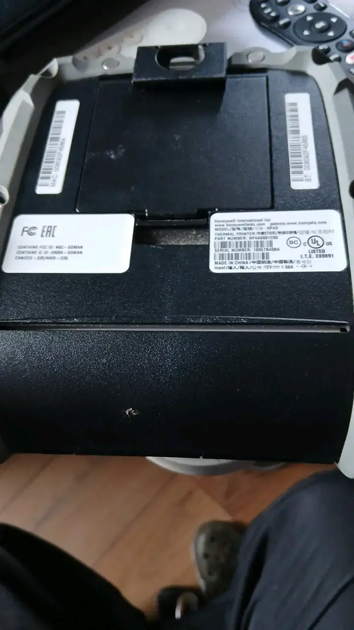 Impresora portátil Honeywell con NFC - 3