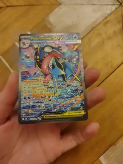 Carta Pokémon Mega-Greninja EX 116/086 - miniatura 1