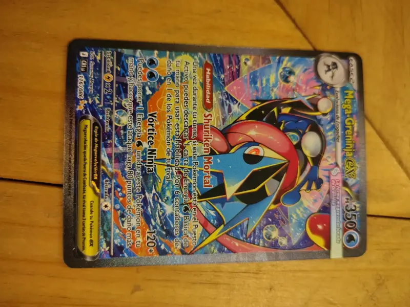Carta Pokémon Mega-Greninja EX 116/086 - 3