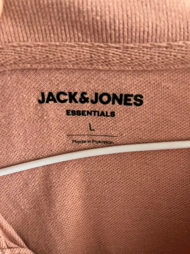 Polera Polo Jack & Jones Essentials Color Salmón - 2