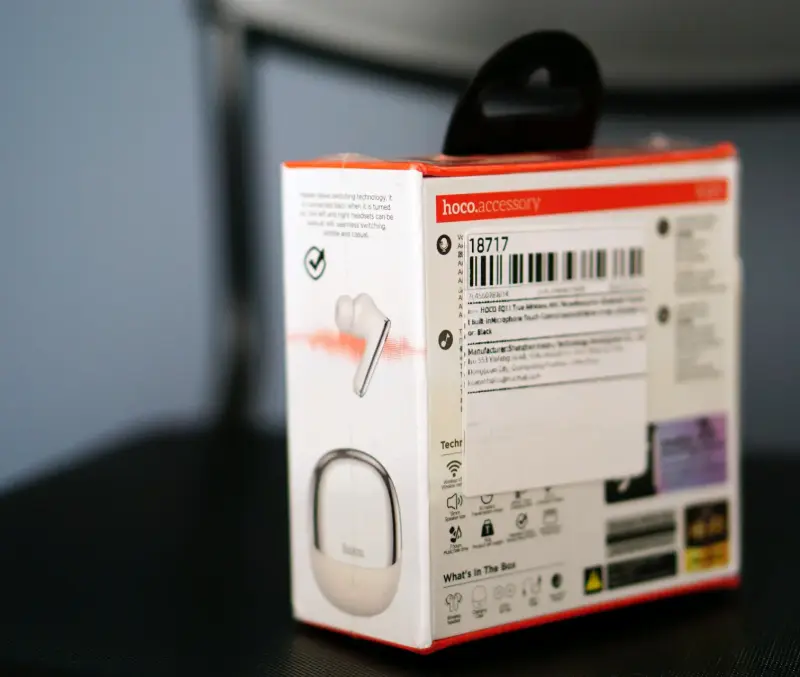 Auriculares Inalámbricos Hoco EQ11 Blancos - 2