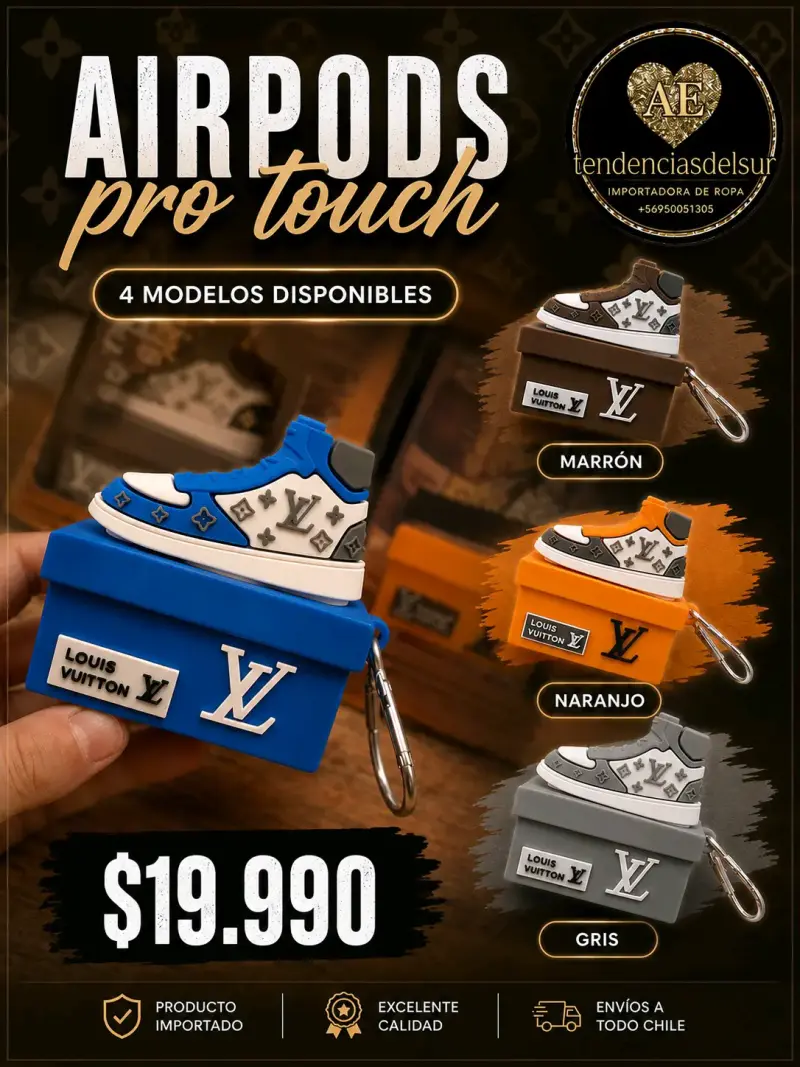 Airpods con funda