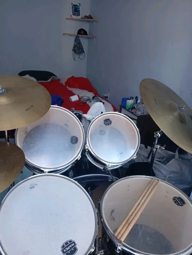 Batería acústica Mapex completa en buen estado - 2