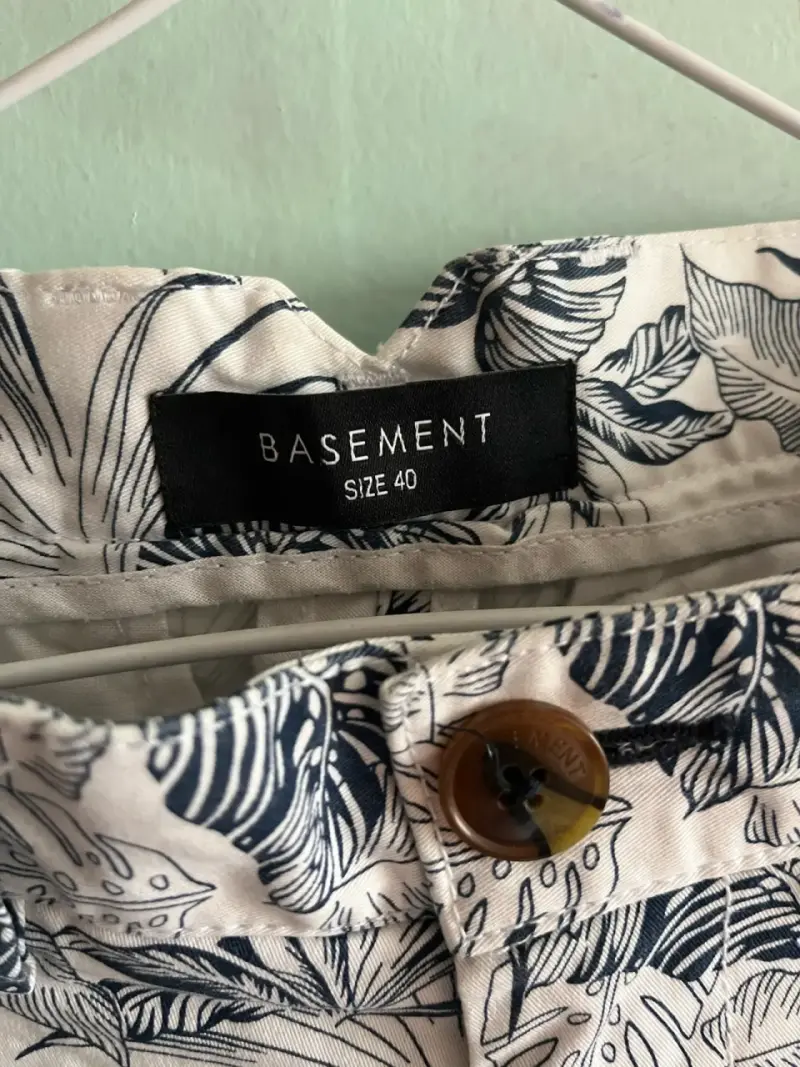 Bermudas estampadas Basement talla 40 - 2