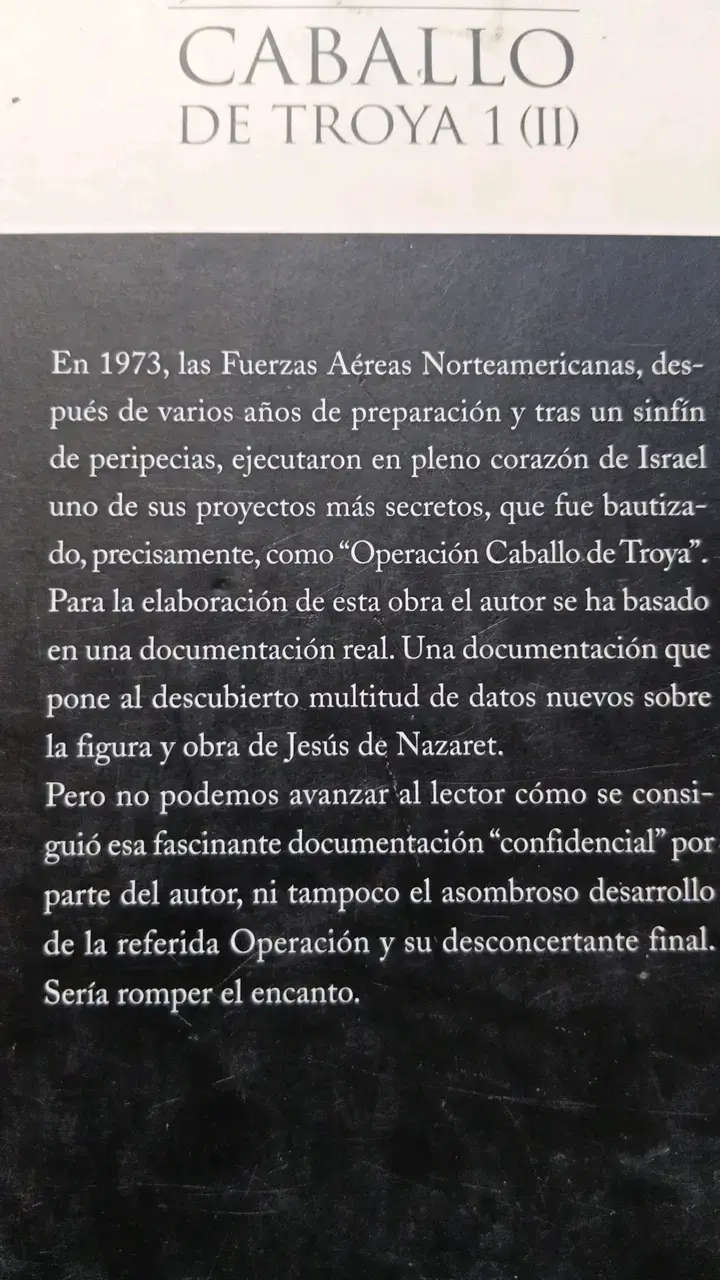 Libro Jerusalén Caballo de Troya 1 de J.J. Benítez - 2