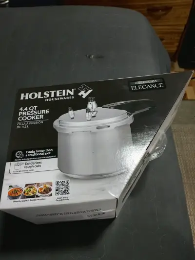 Olla a presión Holstein 4.4L acero inoxidable - miniatura 1