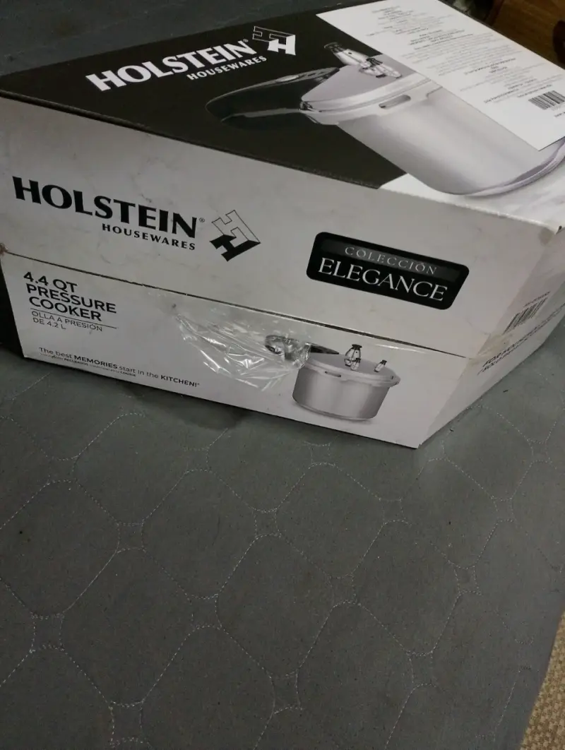 Olla a presión Holstein 4.4L acero inoxidable - 2