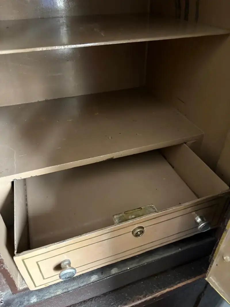 Caja fuerte antigua E. Hinze Santiago - 6