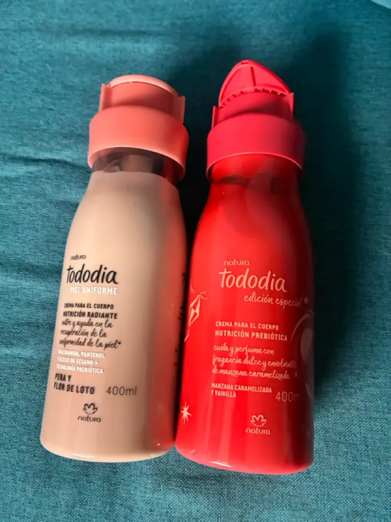 Set de cremas corporales Natura Tododia 400ml