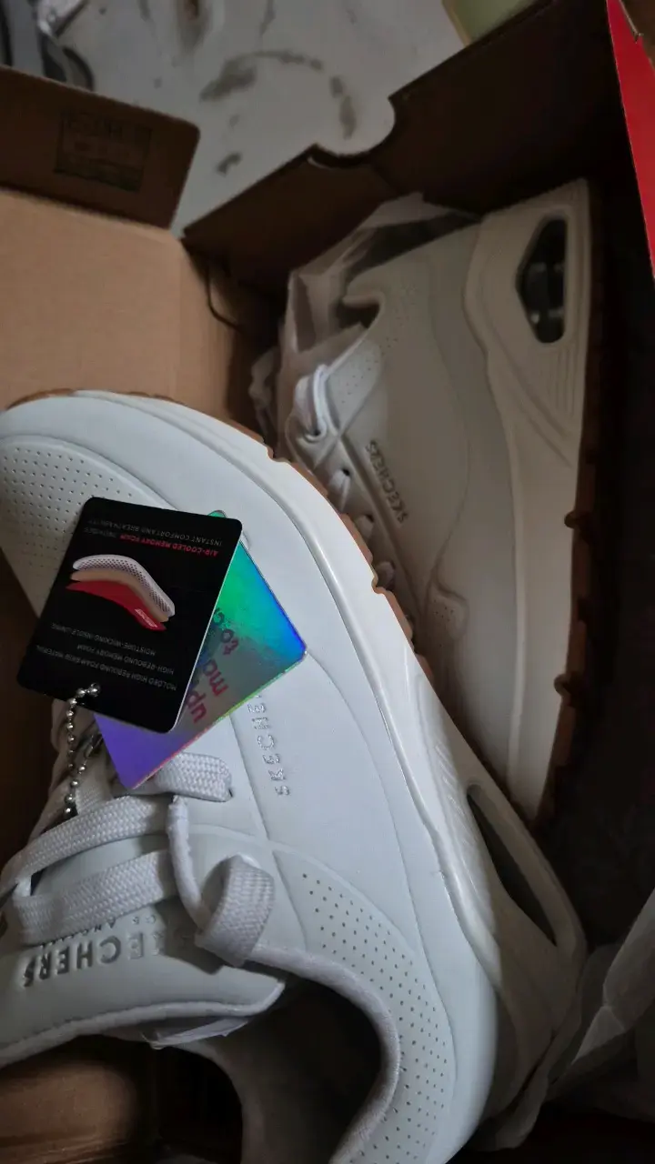 Zapatillas deportivas blancas Skechers para mujeri - 2