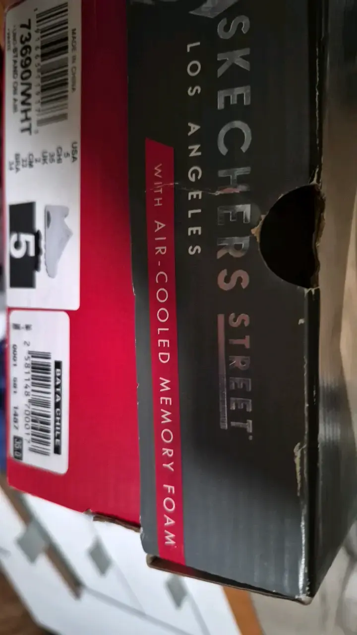 Zapatillas deportivas blancas Skechers para mujeri - 3
