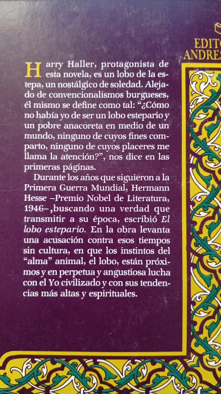 Colección de libros Hermann Hesse Editorial Andrés Bello - 2