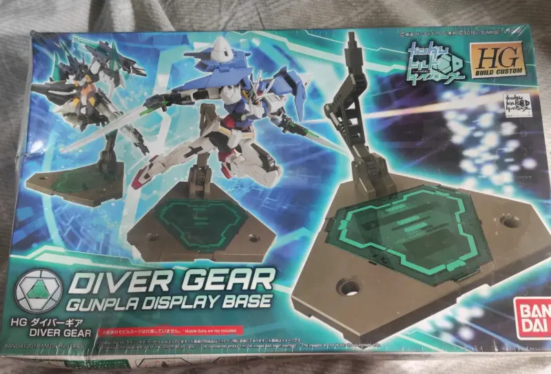 Bandai Base de exhibición Gunpla Diver Gear