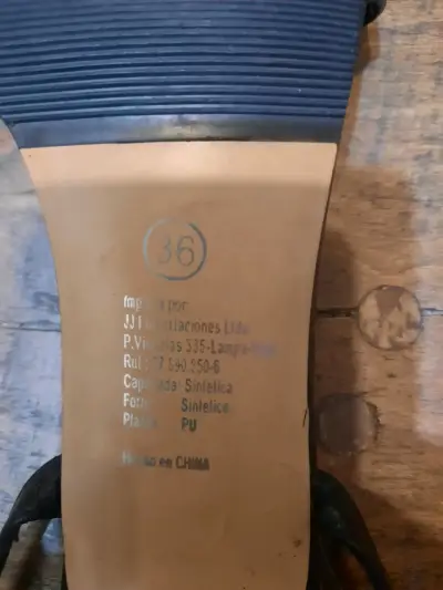 Sandalias de tacón bajo, negras, número 36 - miniatura 3