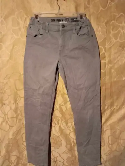 Pantalones Skinny Fit para Mujer en Gris - miniatura 1