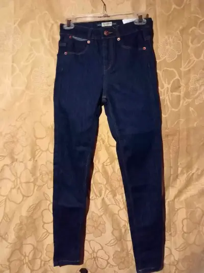 Pantalones Skinny Fit para Mujer en Gris - miniatura 2