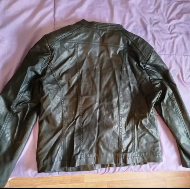 Chaqueta de cuero negra para mujer S.Cocci - 4