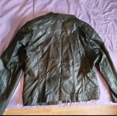 Chaqueta de cuero negra para mujer S.Cocci - miniatura 4