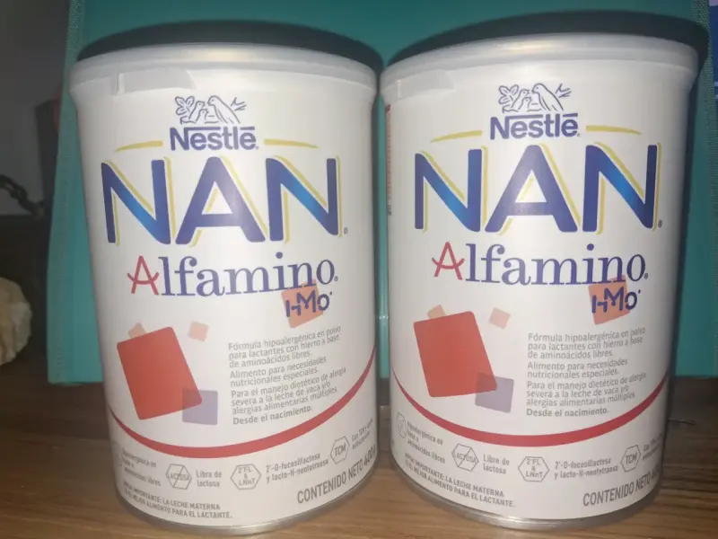 Fórmula Hipoalergénica Nestlé NAN Alfamino 400g - 1