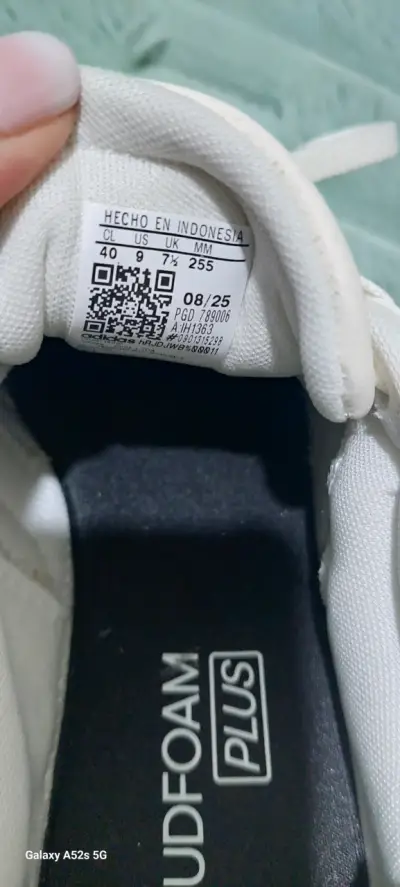 Zapatillas Adidas Cloudfoam Plus beige - miniatura 4