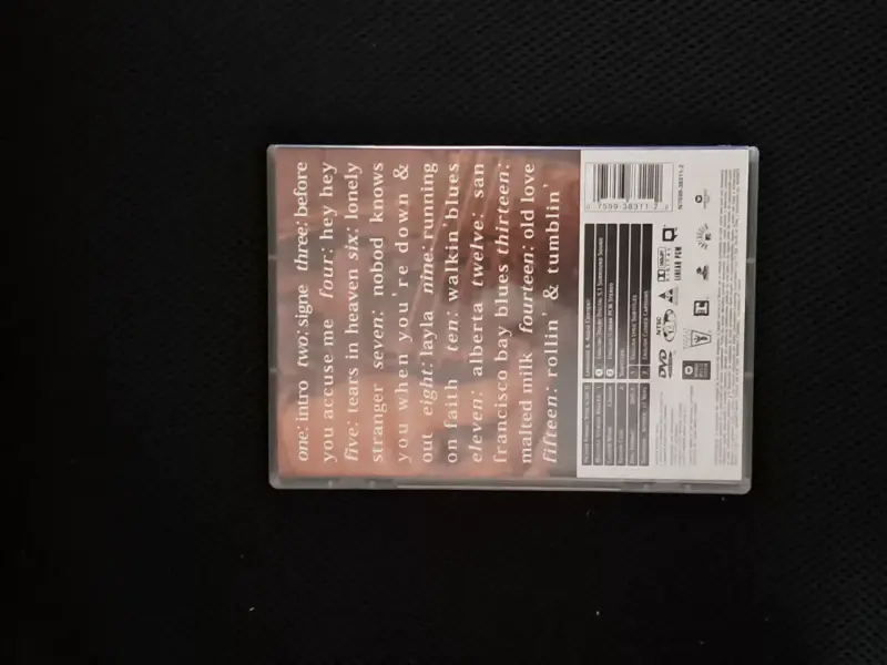 DVD Clapton Unplugged original - 2