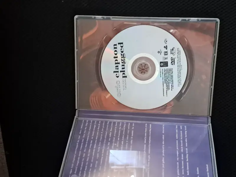 DVD Clapton Unplugged original - 3