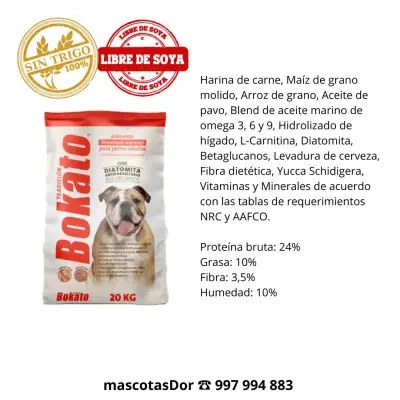 Alimento para perros Bokato Tradición Premium 10kg - miniatura 2