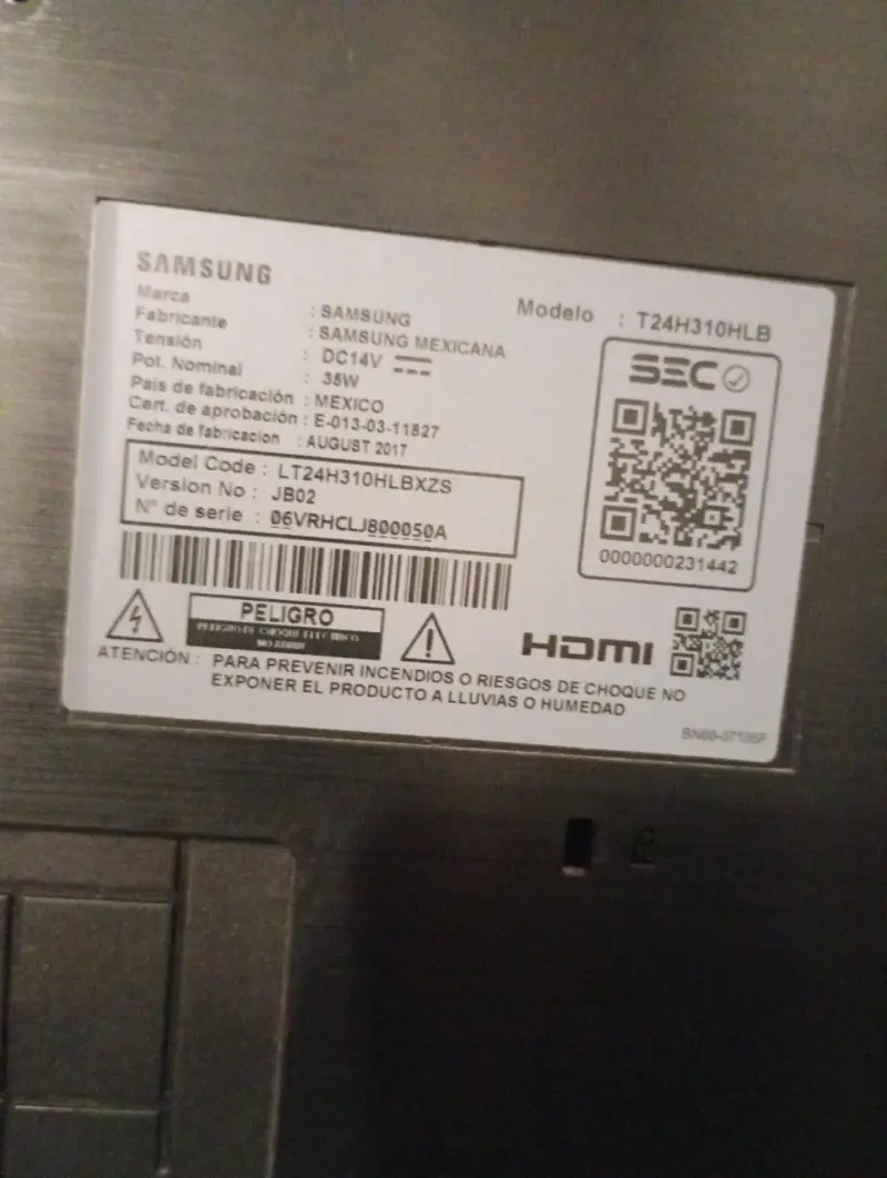 Televisor Samsung 24 pulgadas HD - 3