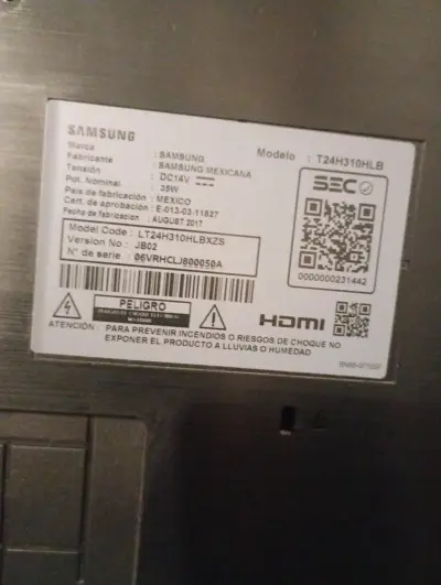 Televisor Samsung 24 pulgadas HD - miniatura 3