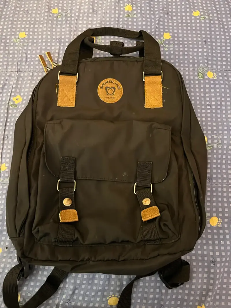 Mochila negra saxoline - 2