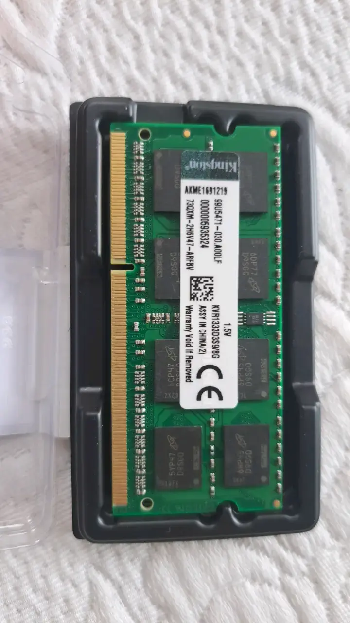 Memoria RAM Kingston 8GB DDR3 SODIMM - 2