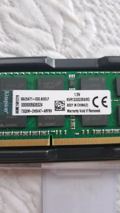 Memoria RAM Kingston 8GB DDR3 SODIMM - miniatura 3