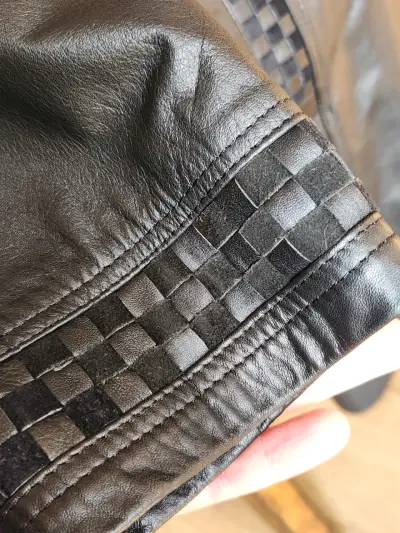 Chaqueta Larga de Cuero Premium Dino Creaciones - miniatura 6