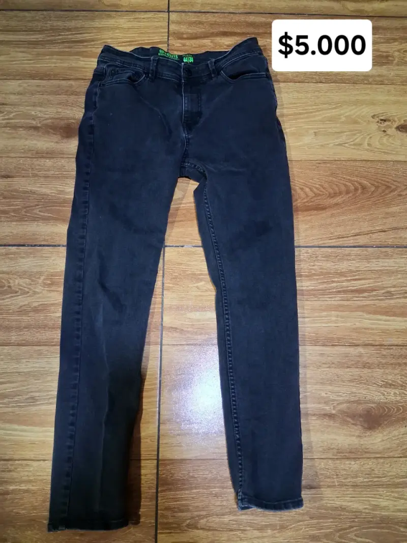 Jeans de mezclilla poco.uso - 3