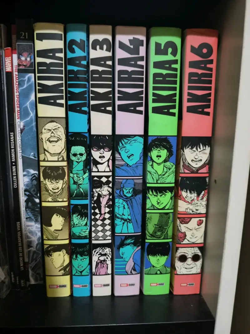 Colección completa de manga Akira 1-6
