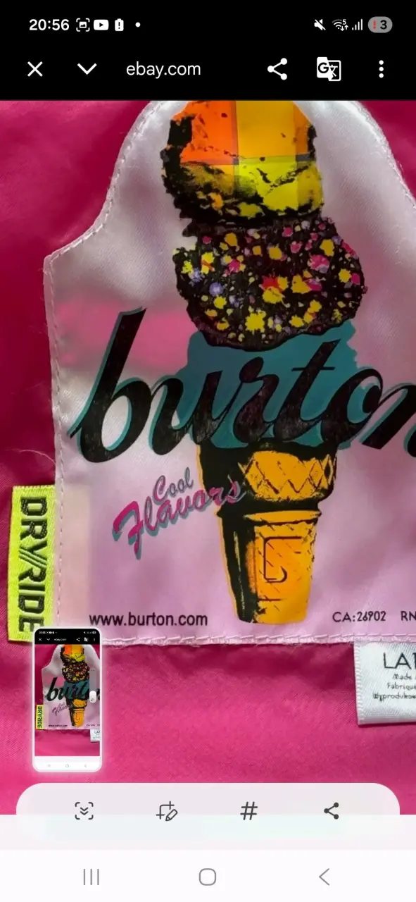 Chaleco sin mangas rosa con capucha de piel Burton - 5