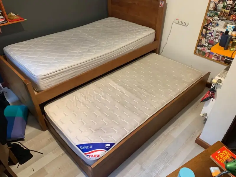 Cama nido de madera con colchones incluidos - 4
