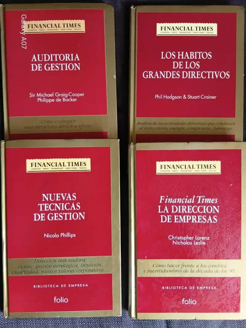 Colección de libros Financial Times sobre gestión empresarial - 1