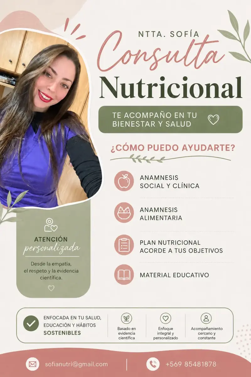 Consulta nutricional online